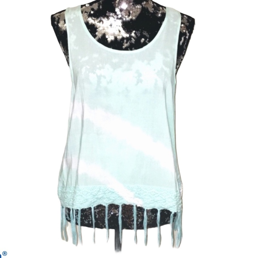 EUC Surf Gypsy fringe top